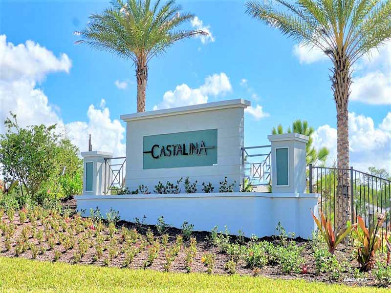 CASTALINA, Fort Myers, Florida,  image description: Entry at Castalina in Fort Myers Florida 